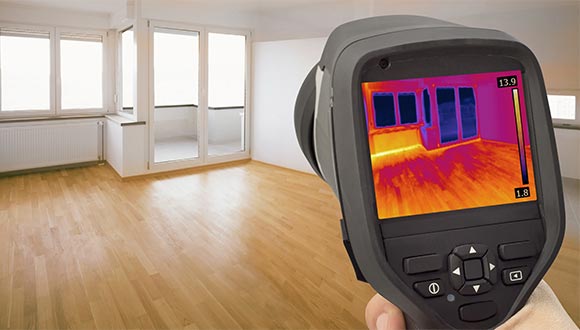 Thermal imaging home inspection services from Code 4 Home Inspections